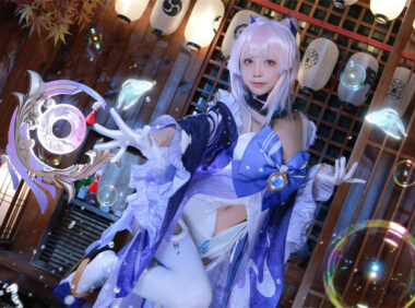水淼 aqua《珊瑚宫心海》：看着软萌，其实战术书都翻烂了