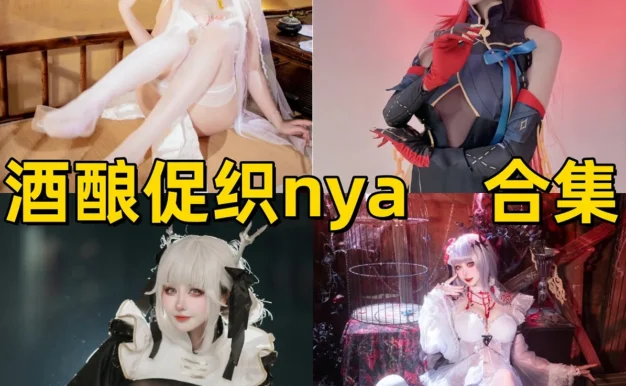 酒酿促织nya作品整理,游戏角色造型和冷感氛围很抓眼